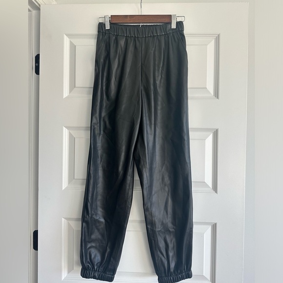 Z Supply Lenora Faux Leather Jogger NWT - Picture 4 of 11